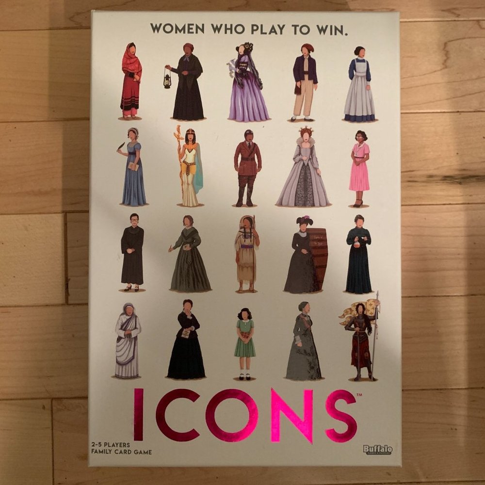 NIB Sealed ICONS Game Empowering Women History Trailblazers RBG